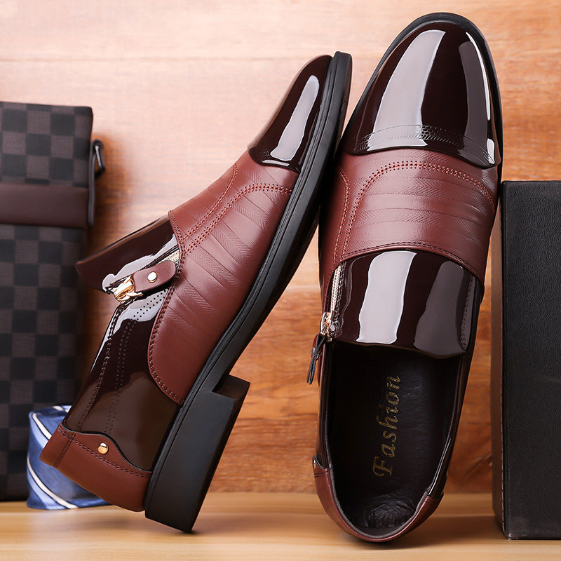Chaussures de ville en cuir pour homme