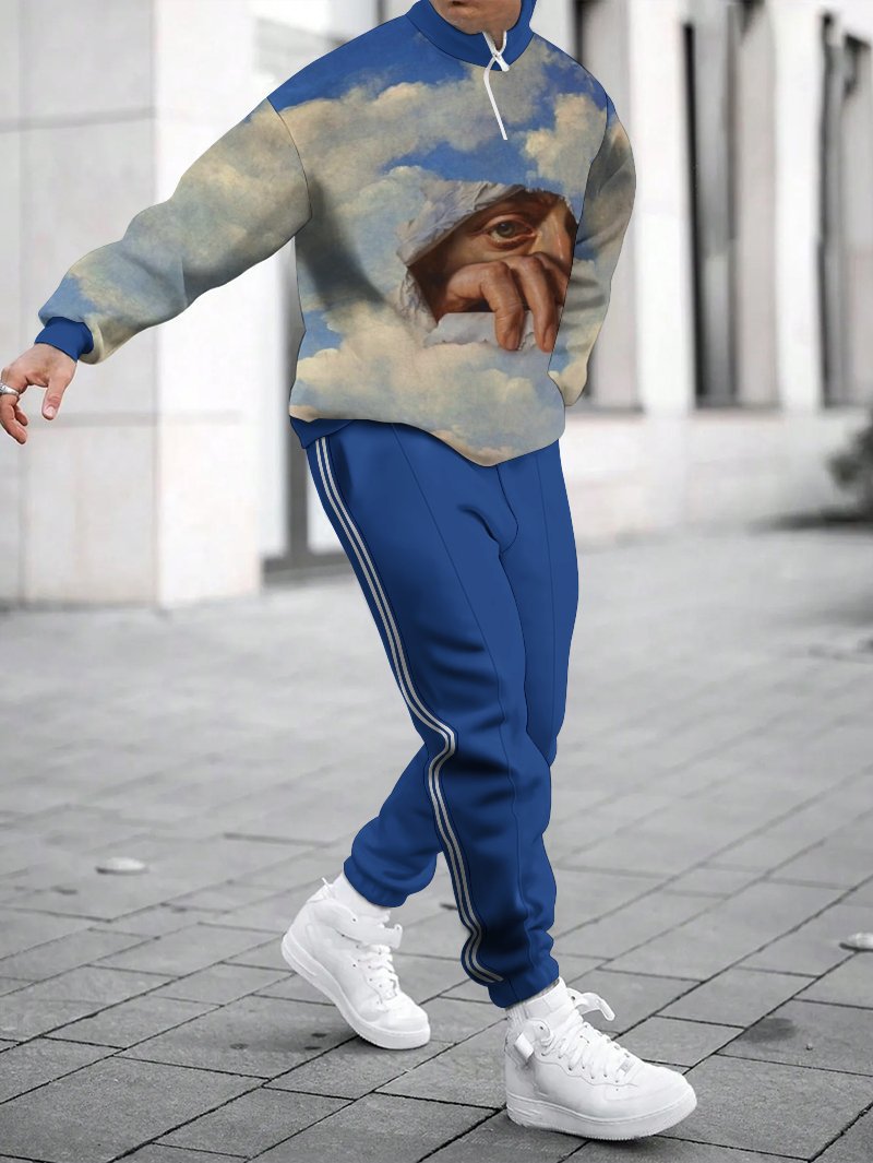 Ensemble sweat-shirt et pantalon