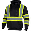 Sweat-shirt à capuche réfléchissant