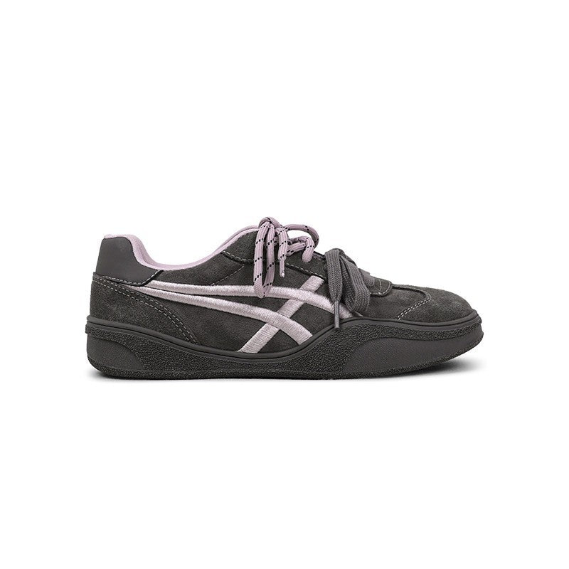 Chaussures de sport rétro brodées pour femmes
