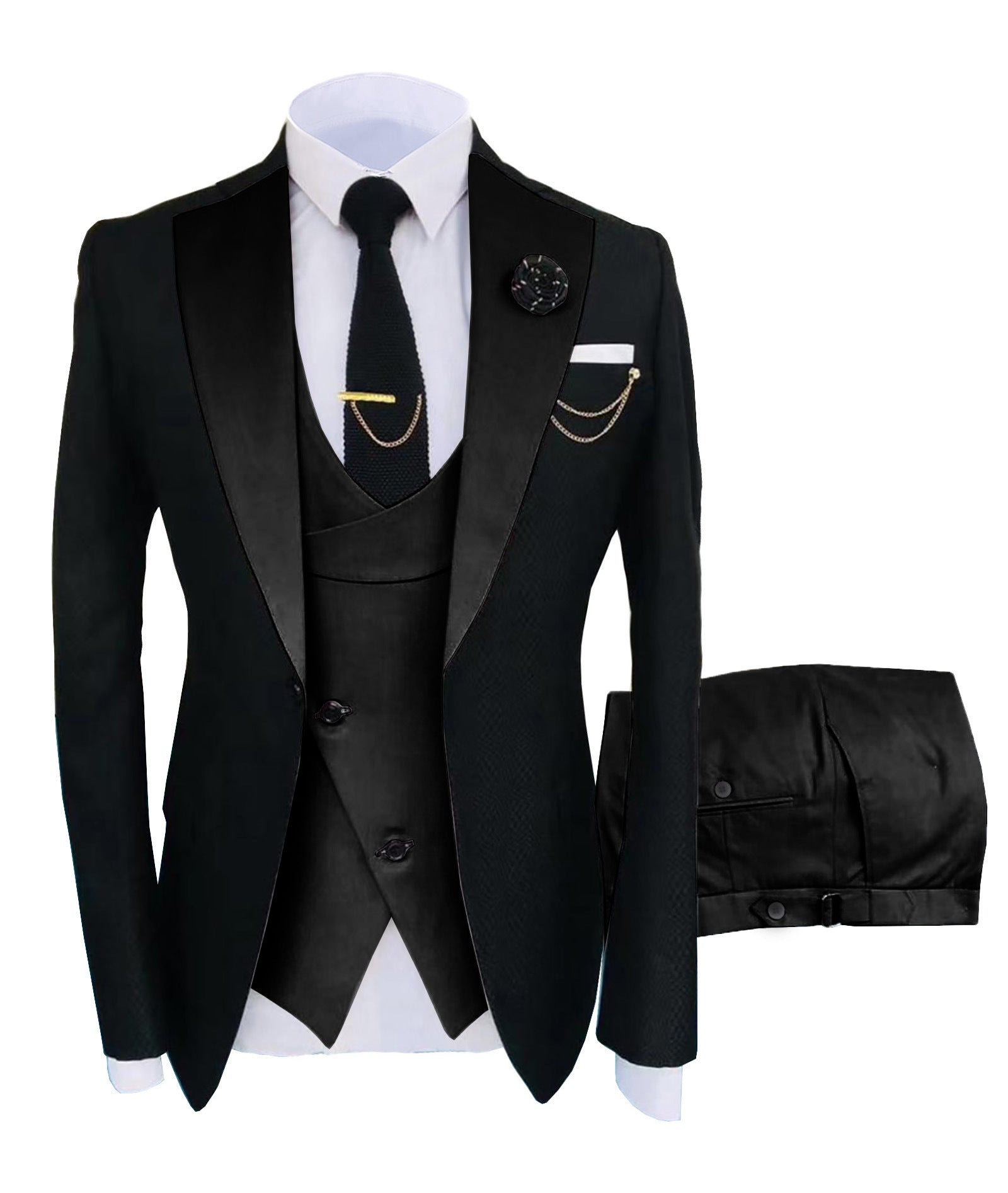 Costume trois pièces pour homme, style business