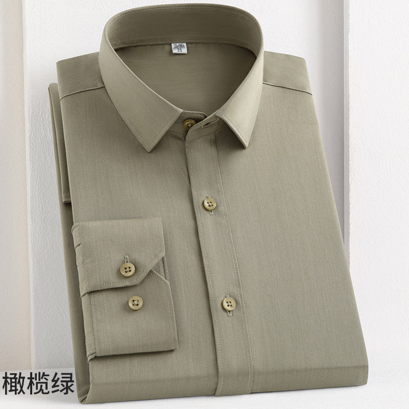Chemise en fibre de bambou pour homme