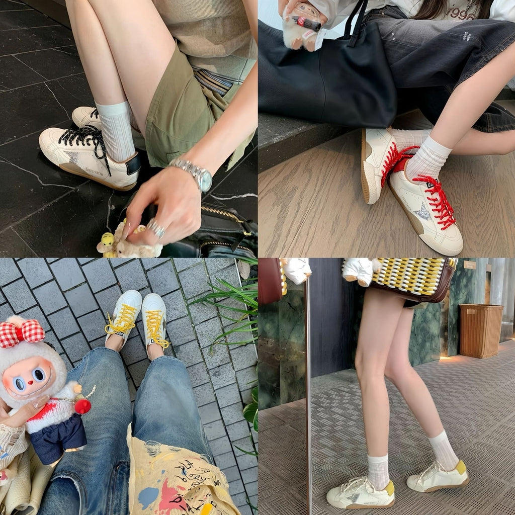 Chaussures d'entraînement rétro bicolores