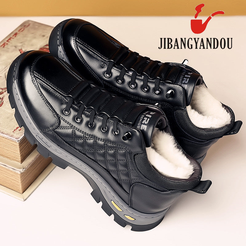 Chaussures homme en cuir pleine fleur souple