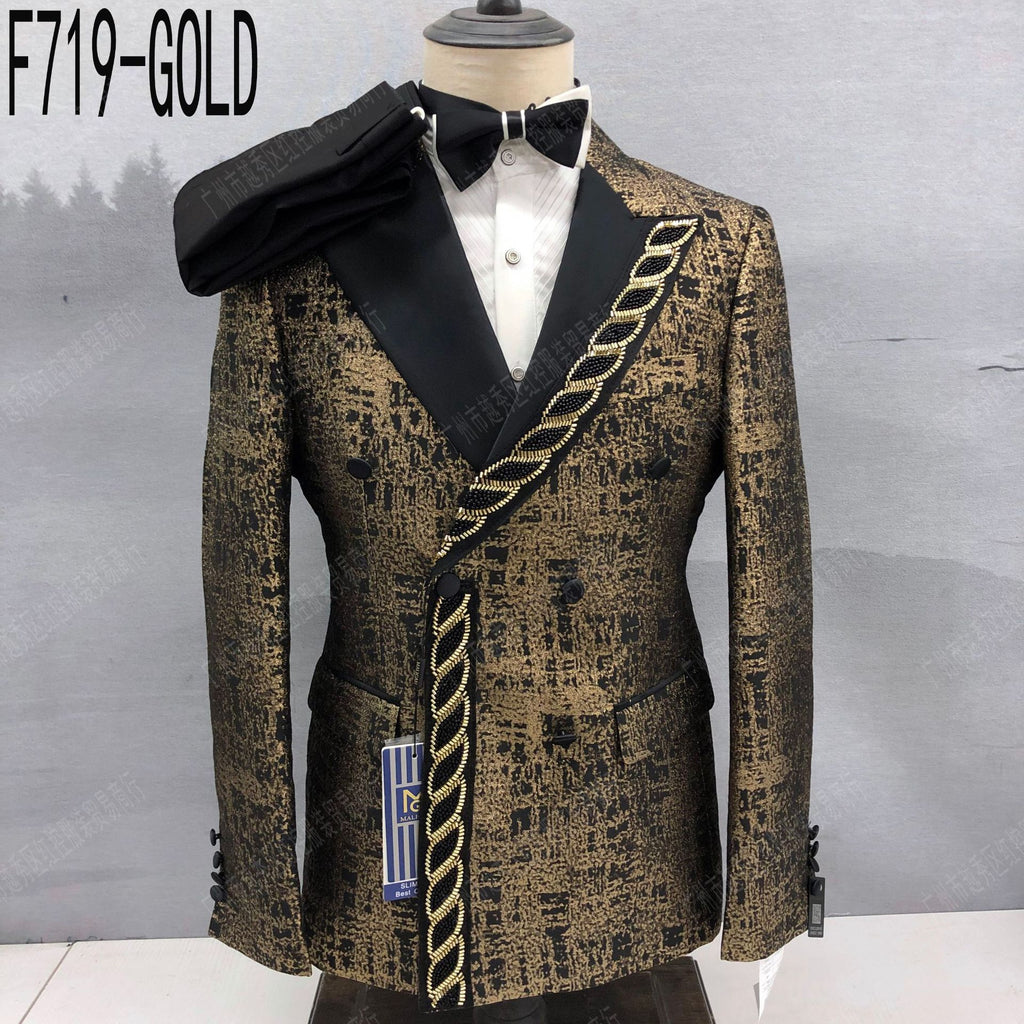 Costume Maligan pour homme, style européen et américain