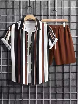 Ensemble homme TEMU Explosions : chemise hawaïenne