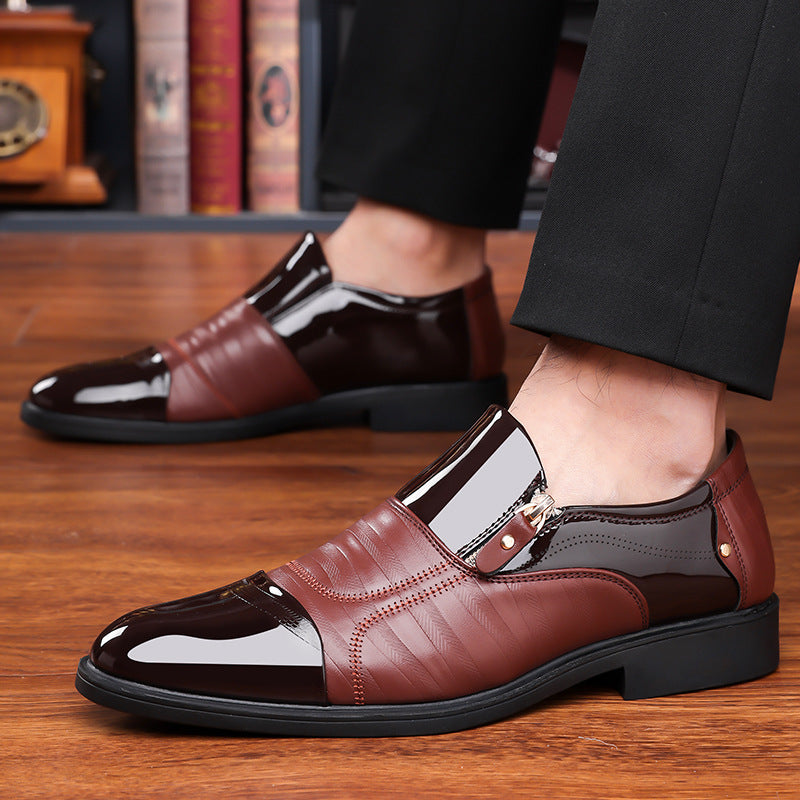 Chaussures de ville en cuir pour homme