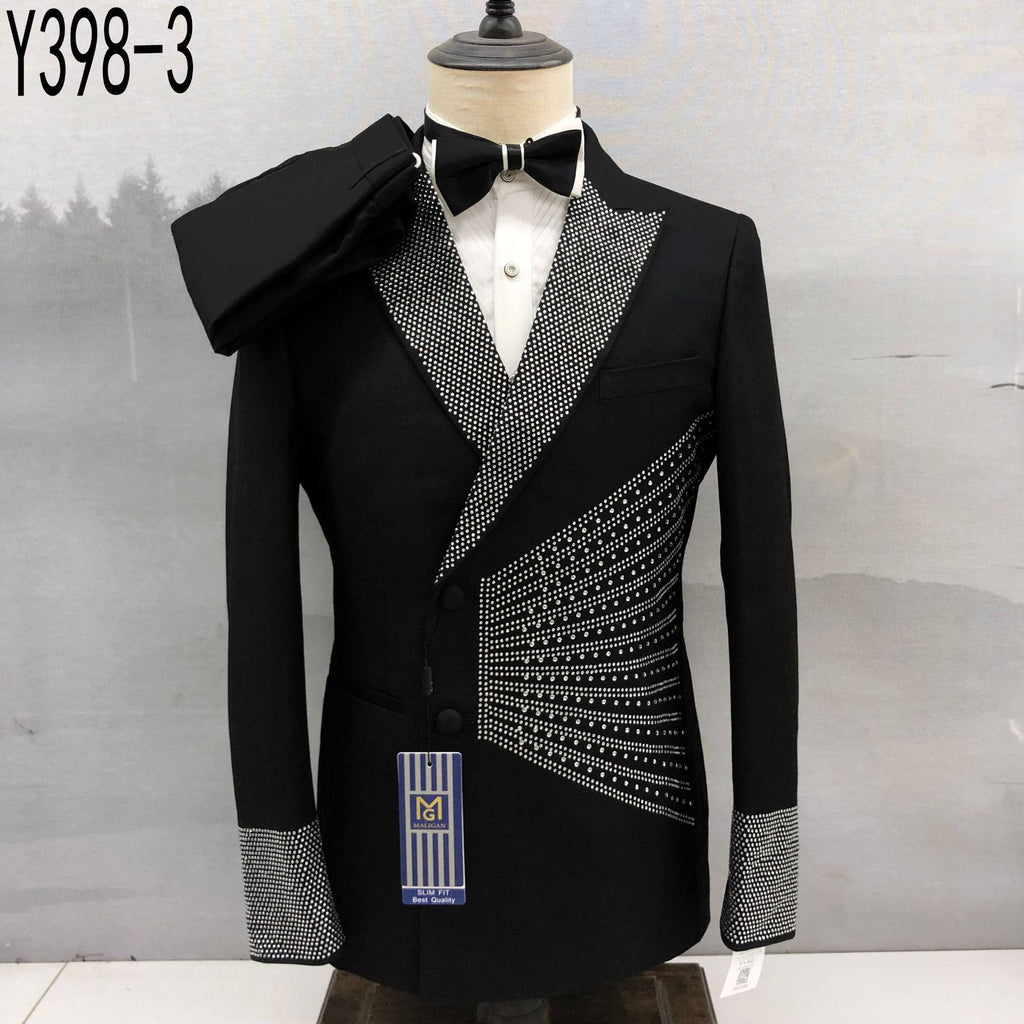 Costume Maligan pour homme, style européen et américain