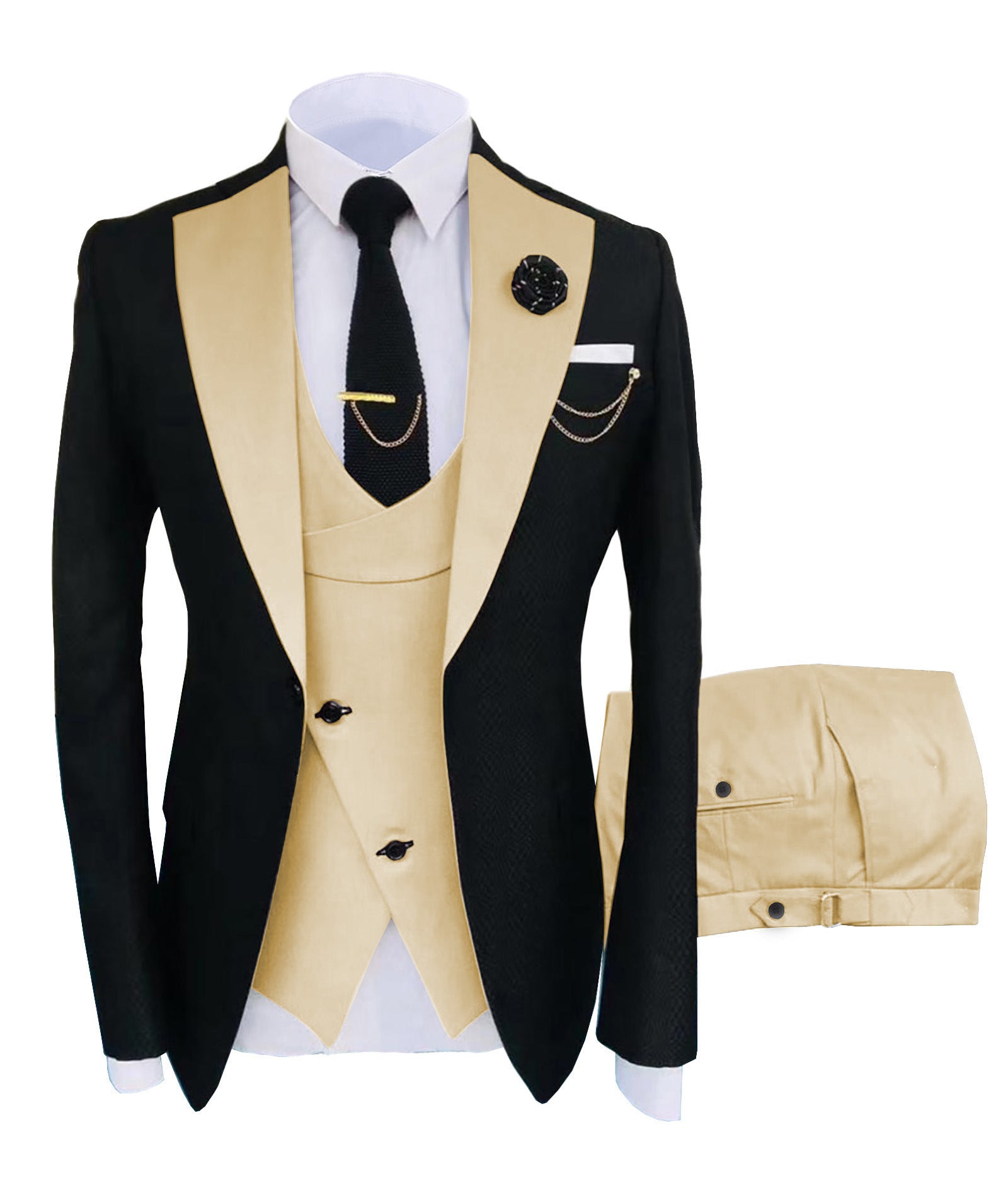 Costume trois pièces pour homme, style business