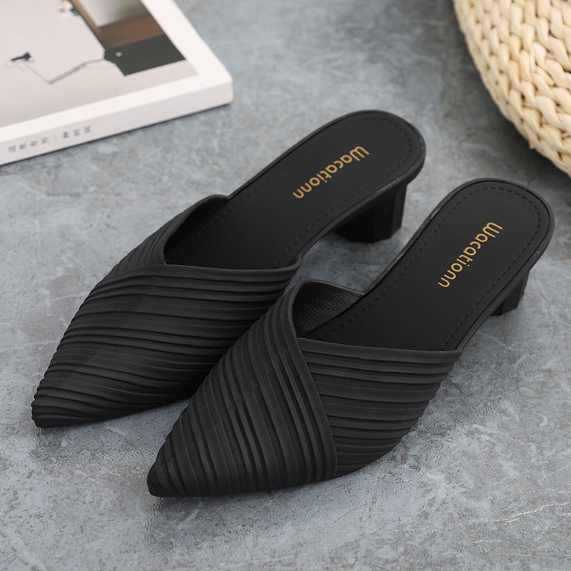 Sandales et mules Baotou