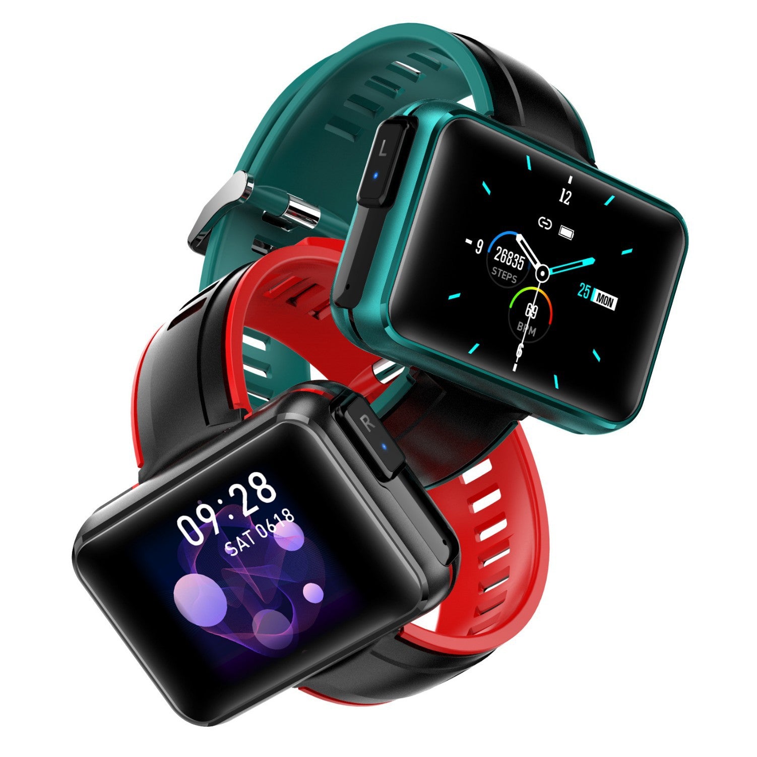 Montre connectée T91 2-en-1