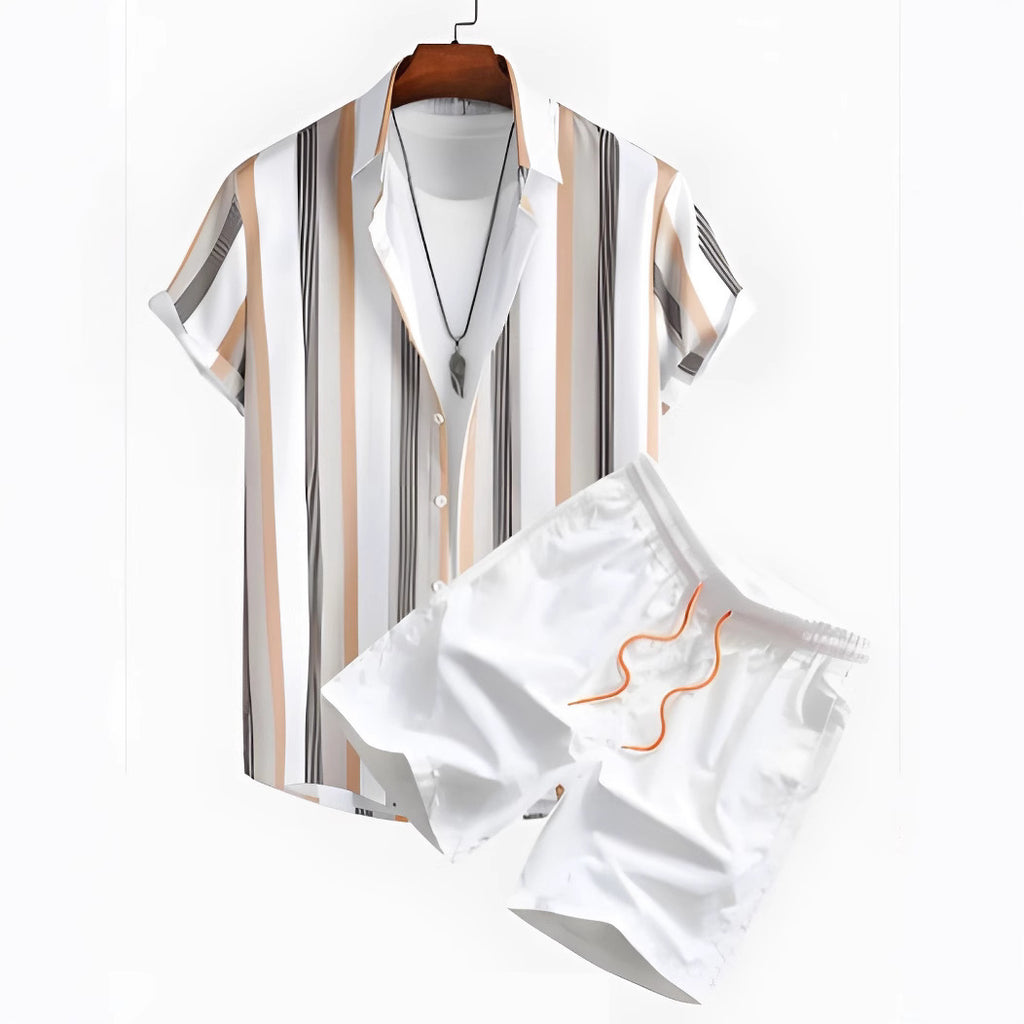 Ensemble homme TEMU Explosions : chemise hawaïenne