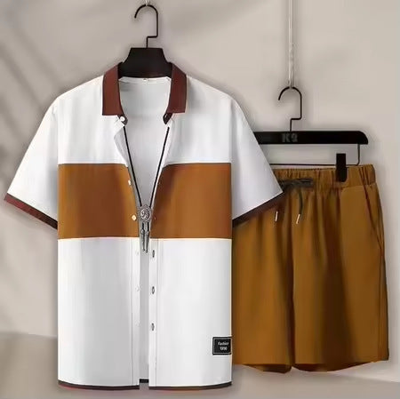 Ensemble homme TEMU Explosions : chemise hawaïenne