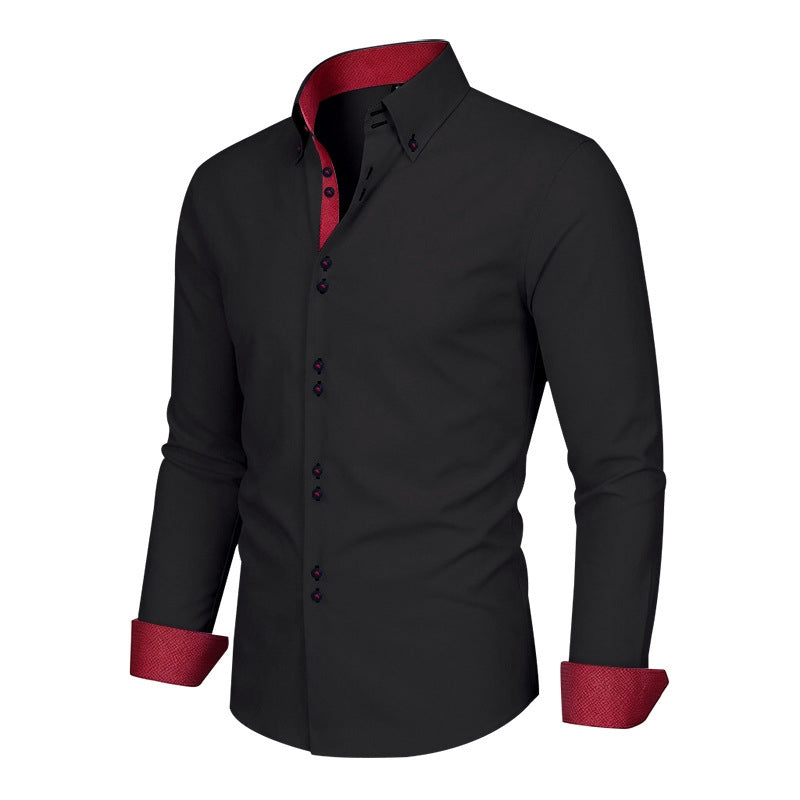 Chemise à col pour homme