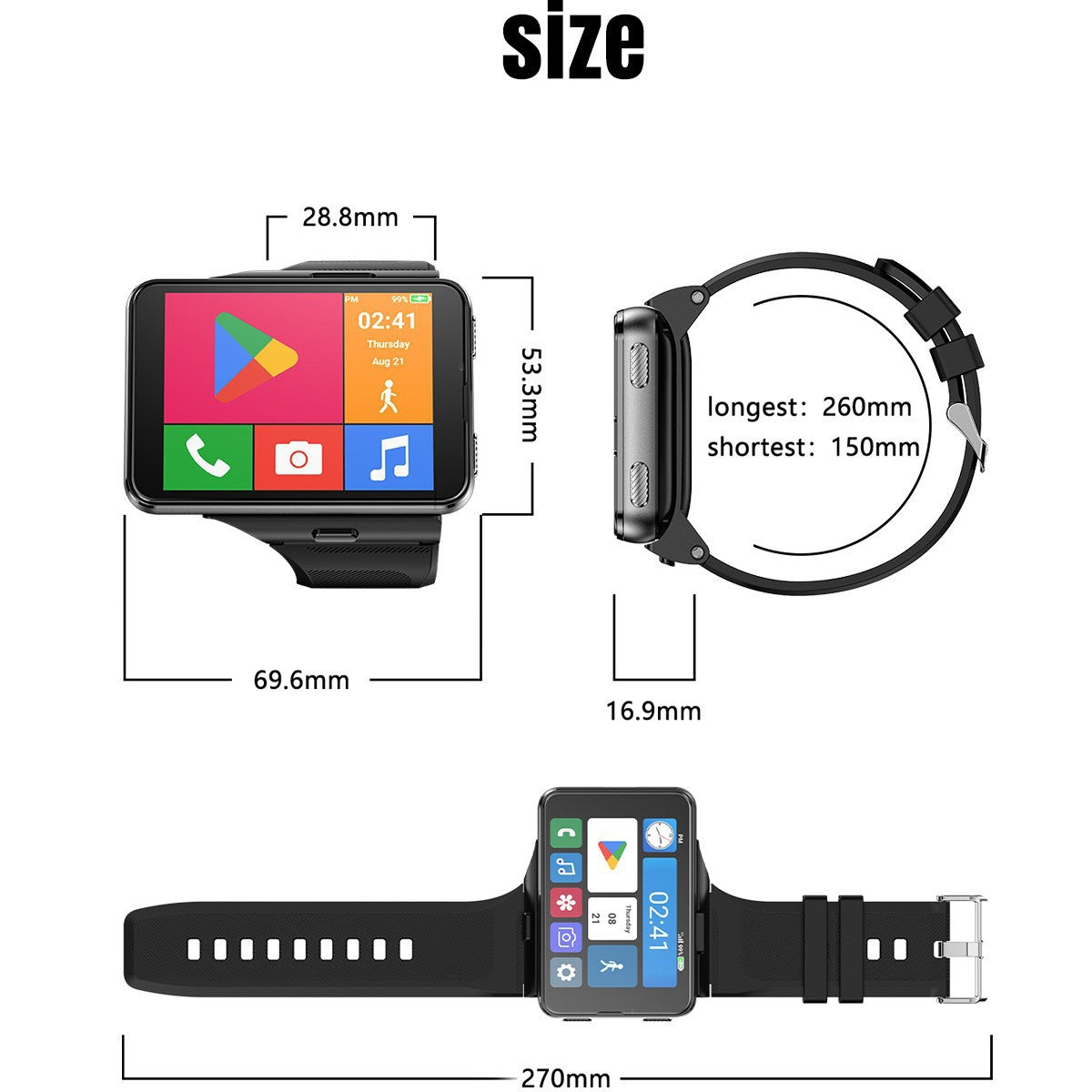 Montre connectée S999 Plus