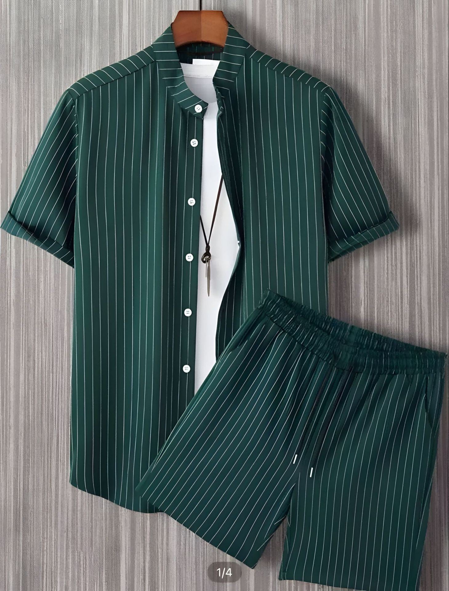 Ensemble homme TEMU Explosions : chemise hawaïenne