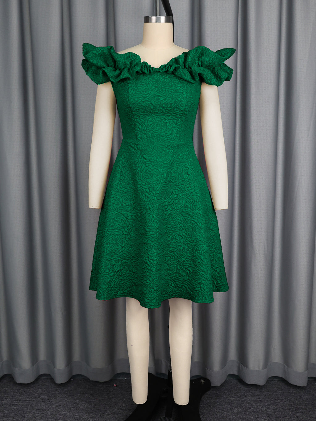 Robe de soirée haut de gamme à volants